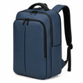 Sac à dos 30 x 16 x 45 cm textile synthétique bleu marine urbain à compartiments