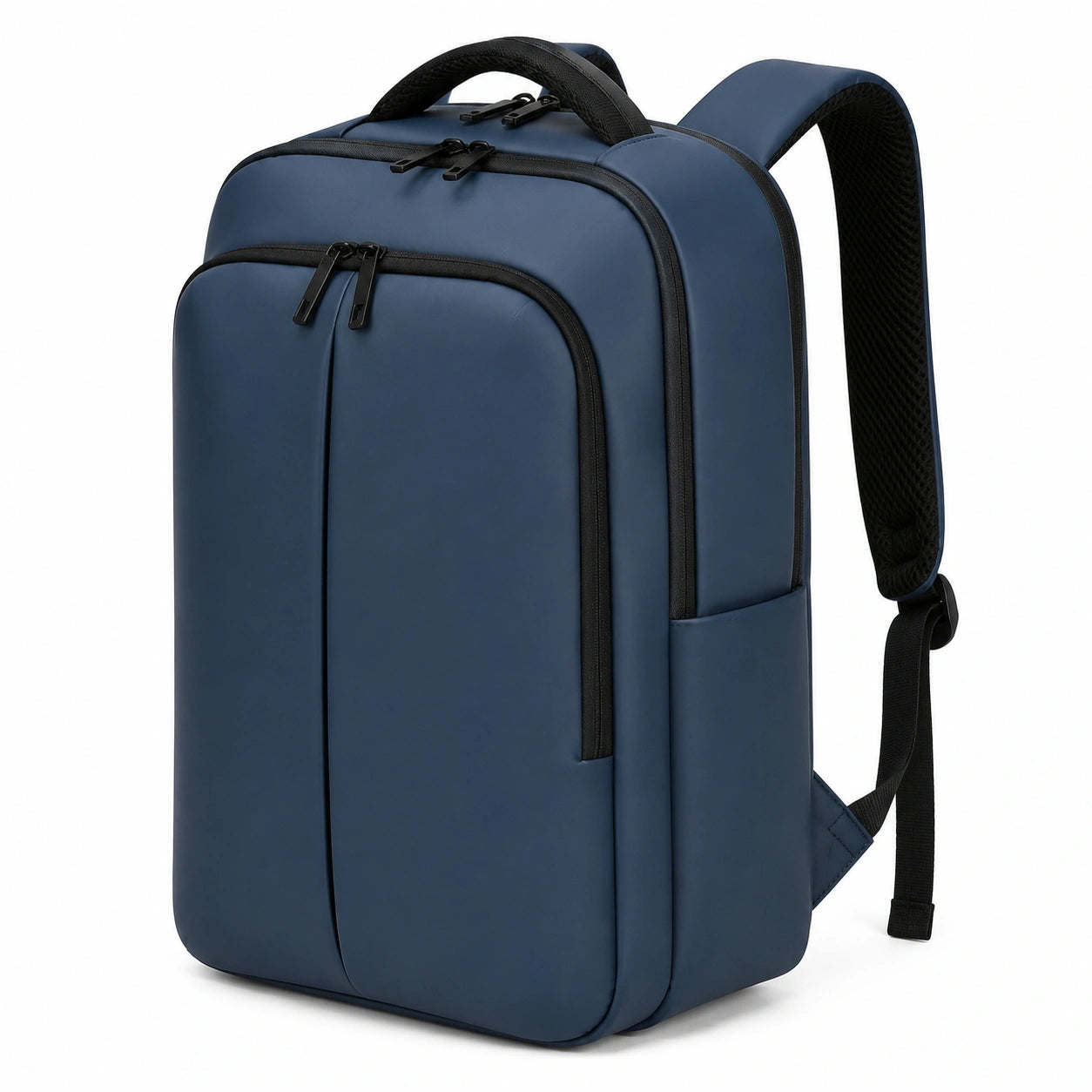 Sac à dos 30 x 16 x 45 cm textile synthétique bleu marine urbain à compartiments