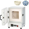 Four Matériel de chauffage, 2000 W., blanc., électrique compact de 2000 W, température maximale de 1150 ℃ pour la fabrication de bijoux