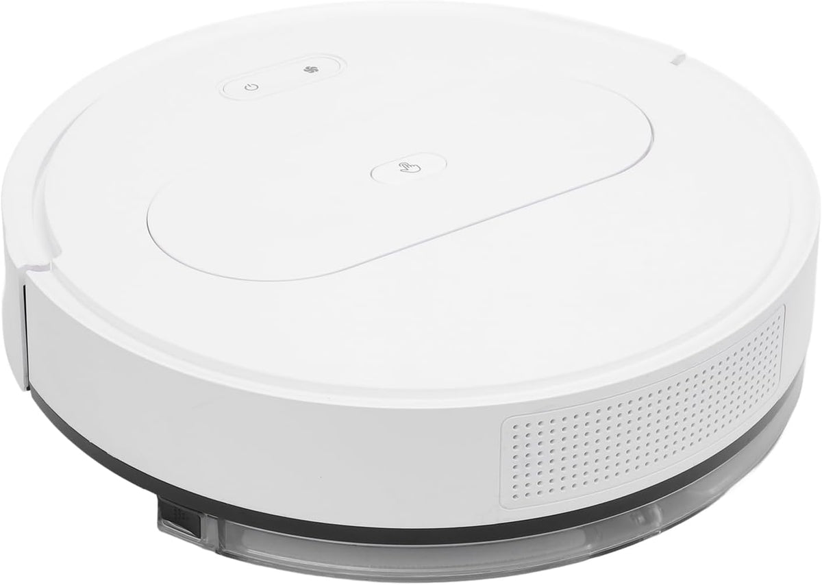 TYCIONG robot aspirateur, ABS, Noir, et Vadrouille Portable, Batterie Puissante, Contrôle par Application pour Les Professionnels Occupés