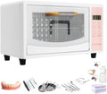 Pounjsd armoire, 48 L, Rose, Stérilisateur UV Grande Capacité, Nail Outils Stérilisateur de Désinfection UV