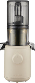 Hurom Extracteurs de jus à vis simple, 220 ml, Beige, Extracteur de jus, Extracteur à Jus de Fruits et Legumes