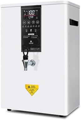 JKJZSALJ distributeur d'eau chaude, 50 L, Noir, Professionnel - Chauffe-Eau Automatique avec Écran LCD Et Filtre Intégré