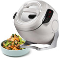 XEEAOFE Robots multifonctions, 110 V, 1000 W, Noir, Marmite éLectrique, CuisinièRe Intelligente, Machine De Cuisson Automatique