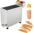 aromaoveite Appareils à hot dog, 25 L, 110 V / 220 V, Acier inoxydable, Argenté, Machine À Hot-Dogs Au Fromage Coréen