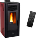 Sannover Thermique Chauffage aux granulés, 11,6 kW, Noir, Poêle à granulés air Anita Bordeaux Sannover