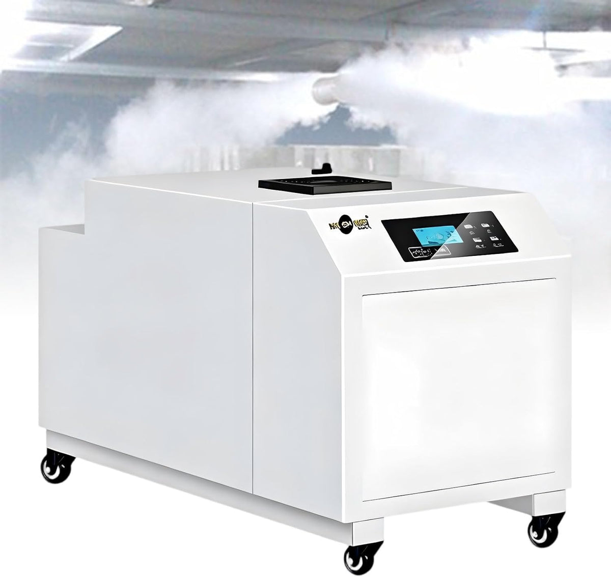 ExoticaBlend déshumidificateur, 6KG, Acier inoxydable, Noir, Humidificateur Industriel et Agricole à Ultrasons