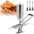 Machine Distributeurs de sirop et de miel, 5 L, 1 g, Argenté, de remplissage manuelle de beignets et churros