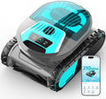 BRINBO Systèmes de nettoyage automatique, 200 m, Noir, (2026 Upgrade) Pleco Pro Robot Piscine Fond, Parois et Ligne d'eau