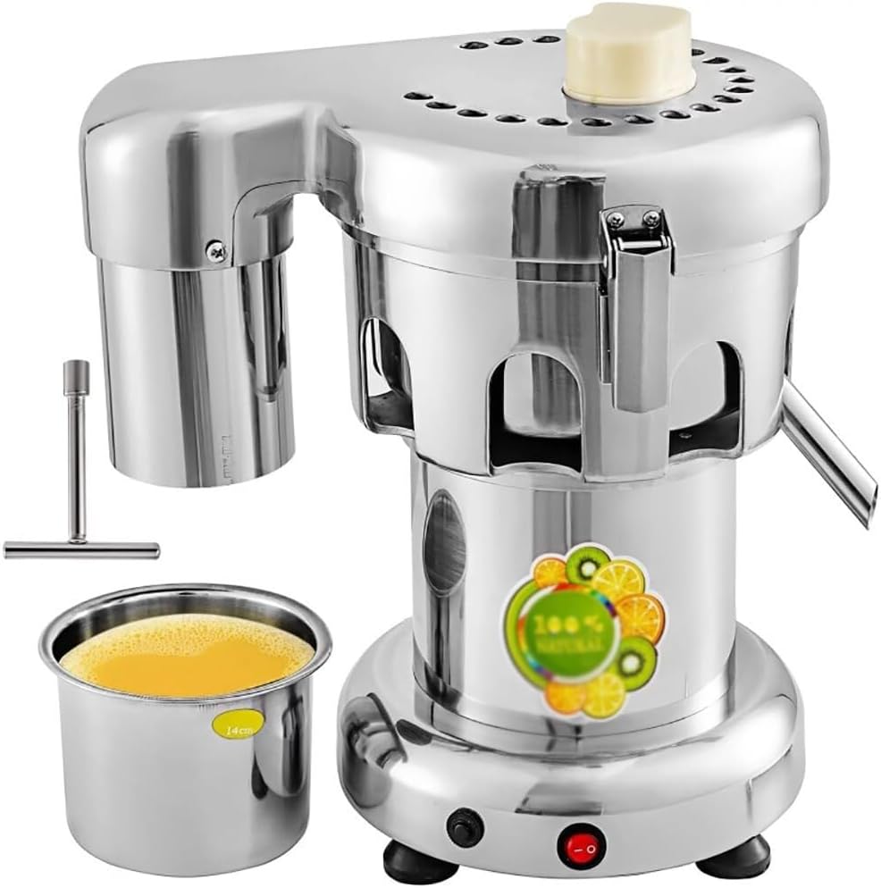 SXYKXYDL Pressoirs, 370 W, Noir, Extracteur de jus Professionnel, Machine à jus Robuste, Fruits et légumes