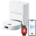 SwitchBot robot aspirateur, Noir, Aspirateur Robot Laveur S20, Aspiration 10000 Pa, Évitement d'obstacles IA