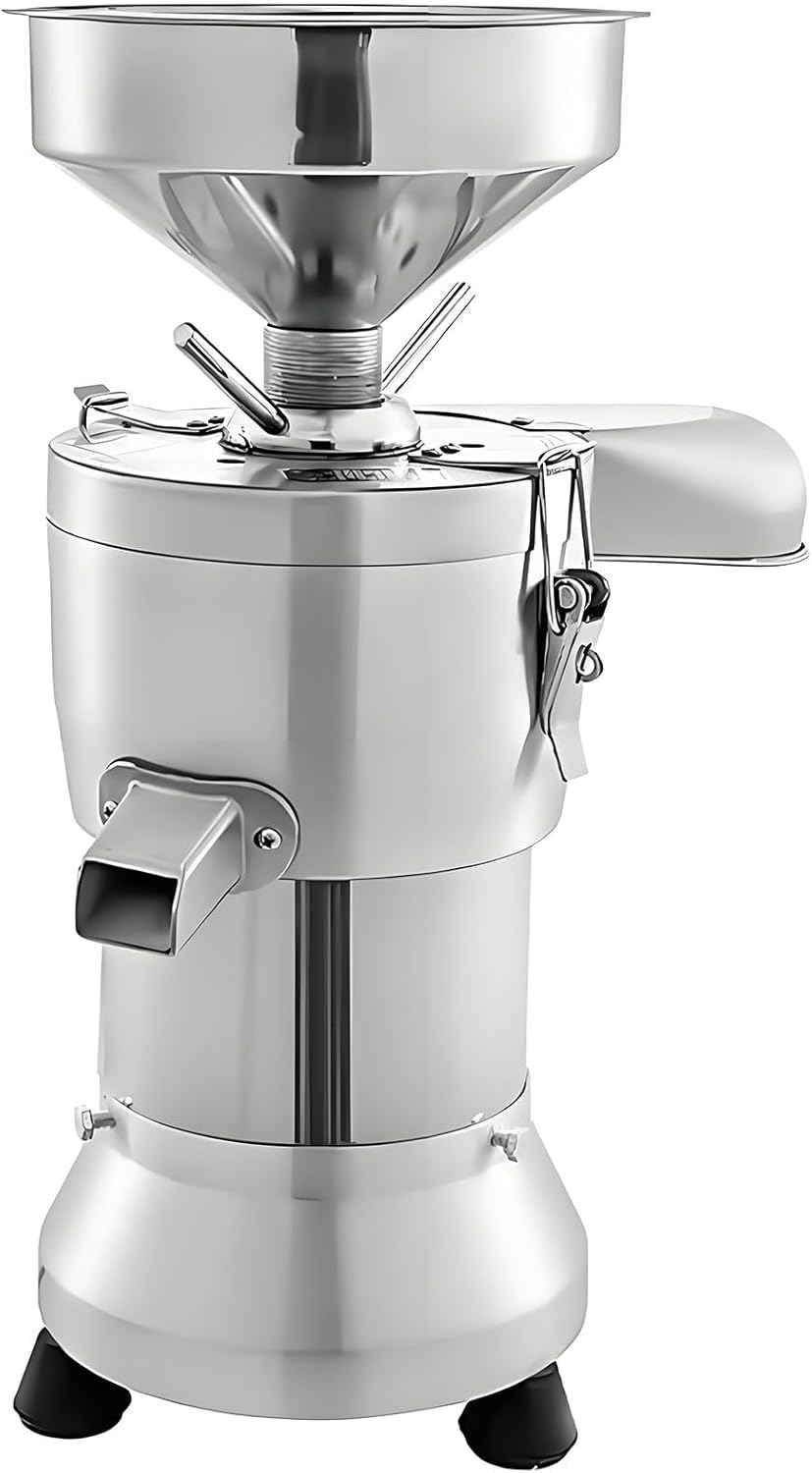 CGLYYDS broyeur, 1100 W, 110 V - 60 Hz, 220 V - 50 Hz, 100 W, 25 Kg, acier inoxydable 304, Argenté, Machine à Pouding Au Tofu Professionnelle