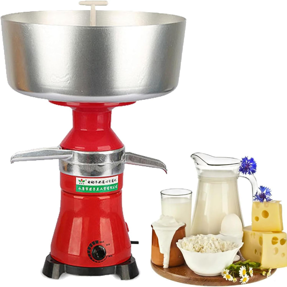 Séparateur Séparateurs, Argenté, de Lait Électrique, Manuel et Automatique, Centrifuge pour Ferme Domestique