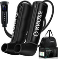 KNQZE appareil de massage, Noir, Compression Intégrales pour Les Jambes