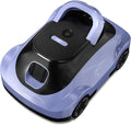 Bocxi Systèmes de nettoyage automatique, 200 m, Noir, Robot Piscine, Aspirateur Piscine sans Fil, Piscines Hors Sol Enterrées Jusqu'à ²