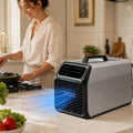 Soflightmok climatiseur portable, 543 × 315 × 363 mm, 1400 W, 220 V, environ 52 dB, 5000 BTU, Gris, Solution mobile pour petits espaces
