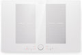 KLARSTEIN Tables de cuisson, 77 cm, Blanc, Delicatessa 77 Flex plaque à induction, plaque encastrable avec FlexZone
