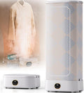 Machine Défroisseurs vapeur verticaux, Gris, à repasser à vapeur portable, circulation d'air chaud à 360 °
