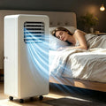climatiseur portable HURUMA, 330 x 280 x 680 mm, 18000 BTU, 18000btu, Blanc, Climatiseur Mobile Monobloc 12000/
