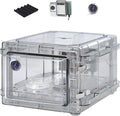 armoire QYOEGSQ, 26 L, 42 L, 58 L, 74 L, 26 L, Gris, sèche électronique transparente appareil photo, humidité réglable