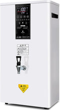 XSDAJSD distributeur d'eau chaude, 350 x 280 x 620 mm, 2500 W, 80 L, Noir, Bouilloire Commerciale, Chauffe-Eau Automatique avec écran LCD