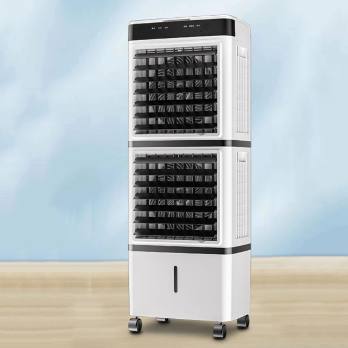 climatiseur portable Climatiseur, Blanc, Portable, rafraîchisseur d'air par évaporation, Ventilateur de Refroidissement