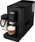 DYCEROS machine à café, Noir/Argenté, à Grains Setosa Latte 15 Bars