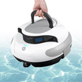 Robot Produits nettoyants, Blanc, Nettoyeur De Piscine, Nettoyeur De Piscine Rechargeable 5 000 Mah, Autonomie De 100 Minutes