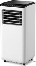 climatiseur portable HUANQIN, 14000 BTU, 11000 BTU, Noir, Climatiseur Mobile Basse Consommation, 2 Vitesses