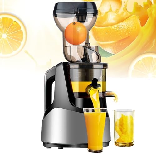 Générique presse-agrumes, 50 dB, 200 W, 1000 ML, Blanc/Argenté, Machine à jus Portable, Extracteur Multifonctionnel de Fruits