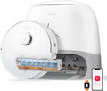 roborock robot aspirateur, Noir, Qrevo Curv 2 Flow Aspirateur Robot Laveur Roller, 20 000 Pa, Nettoyage SpiraFlow en Temps Réel