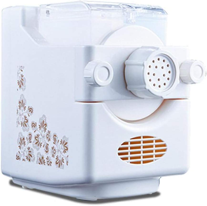 FURLOU machine à pâtes, 330*205*285 mm/12.99*8.07*11,22 pouces, 220 V, 50 Hz, Gris, automatique portable, presse à nouilles multifonction intelligente