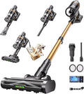 Circlio aspirateur balai sans fil, 650 W, Noir, /65000Pa/75min Aspirateur Autoportant, Mode Automatique, Écran LED