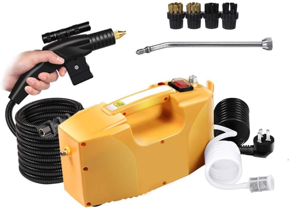 Nettoyeur nettoyeur vapeur, Noir, Appareil ménager efficace pour des surfaces impeccables