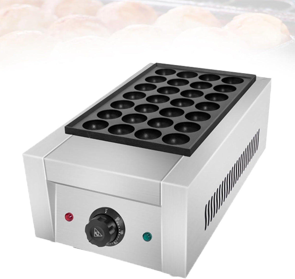 WCXTY Machines à gaufres et croques, Noir, Appareil à Takoyaki Professionnel