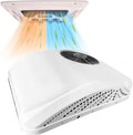 DPQYJPP Climatiseurs, 68,5 x 68 x 14,5 cm, 12v, 24v, 48v, 60v, Blanc, RV climatiseur 2 en 1 RV climatiseur Toit