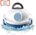 OUCAXIA Robots aspirateurs, 20 m, 1100 m, Noir, Robot nettoyeur de piscine sans fil, aspirateur automatique de piscine