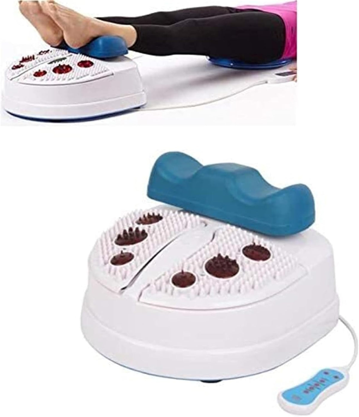 HQYMXYGEUR appareil de massage des pieds, Masseur de pieds 35 W, Noir, Massage de physiothérapie des Pieds