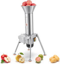 VEVOR broyeur, 19,68x22,63x41,33 pouces / 500x575x1050 mm, 1100 W, 164 kg, 80 mm, Argenté, à Fruits Électrique