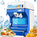 NEWTRY broyeur, Noir, à glace électrique commercial 260 lb/h