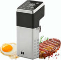 ZenSeFarin Bains-marie sous vide, 13x11x32 cm, 1600 W, 1600 W, Acier inoxydable, Noir, Chauffe Rapide, Ultra Silencieux