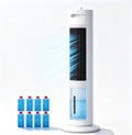 ZDMZR rafraîchisseur d'air, Blanc, 3 Vitesses, Mécanique Climatiseur évaporatif, Intérieur