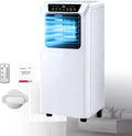 climatiseur portable SPECIALBIEGEBUY, 33 × 28 × 68 cm, 9000 BTU, ABS, Blanc, Climatiseur Mobile 3 in 1 avec Refroidisseur d'Air et Télécommande
