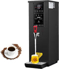 FLNOZAMZ distributeur d'eau chaude, 25 L, Noir, Professionnel - Chaudière électrique de comptoir pour thé
