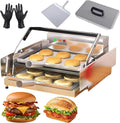 Machine Fours grille-pain, 0,8 KW, 800 W, Argenté, à hamburger double couche en acier inoxydable, grille-pain automatique