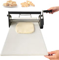 DPLXQPP Machines à pâtes manuelles, RS101, 300 g (6 croissants), Noir, Lami à Pâte Manuel Professionnel, Machine à Pâte Feuilletée