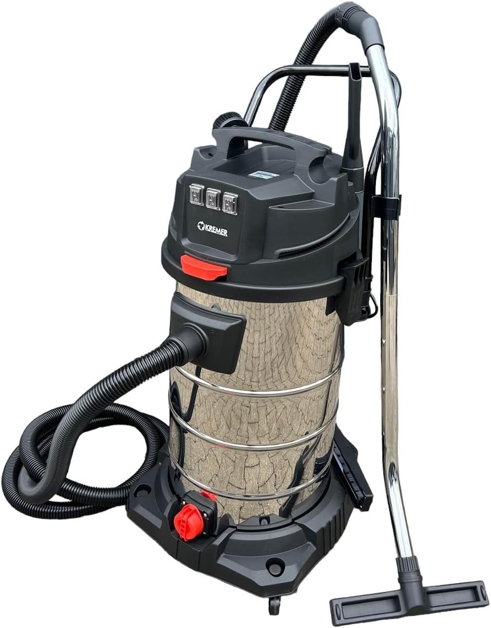 ViMa24 aspirateur eau et poussière, 3000 W, 100 litres, 1000 W, Argenté