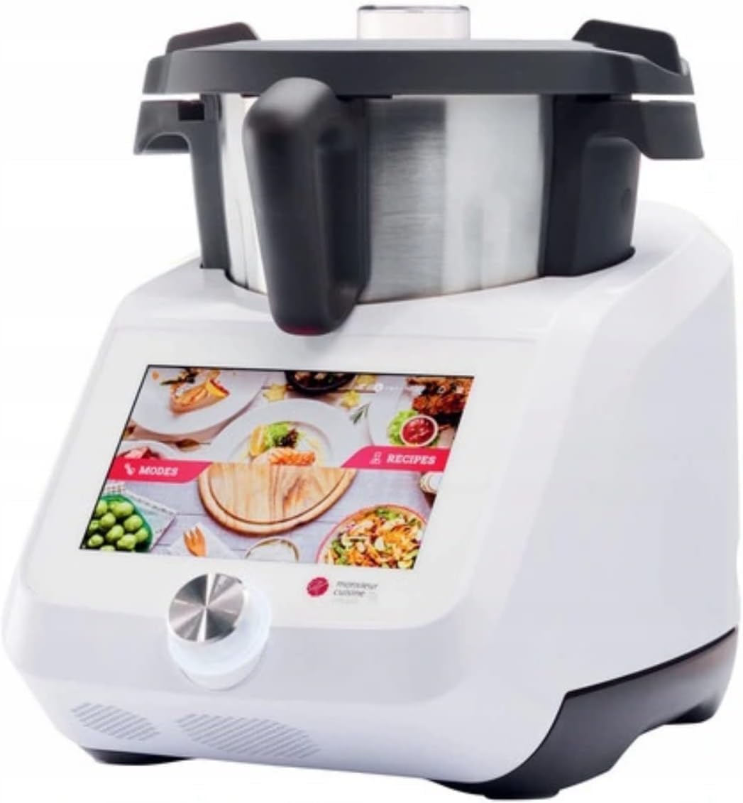 Silvercrest robot de cuisine, 1000 W, Blanc, Monsieur Cuisine Smart robot multifonctions