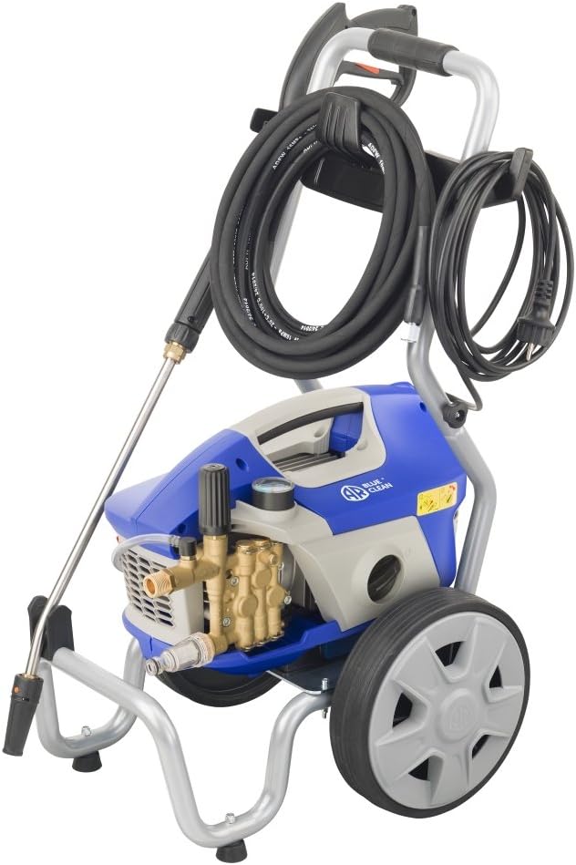 AR Blue Clean nettoyeur haute pression, 2500 W, 150 bar, 500 l, Bleu/Gris, 613K professionnel, moteur à induction (