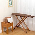Table à repasser Planche, Marron, à repasser professionnelle robuste avec hauteur réglable et support en fer